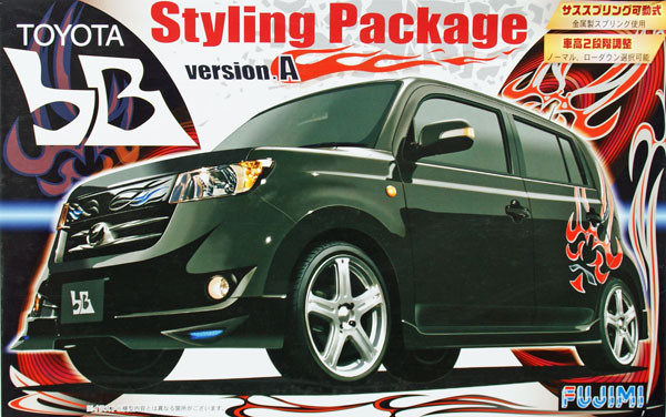 Fujimi ID-127 Toyota bB Styling Package Version A 1/24 Scale Kit (4968728036779)