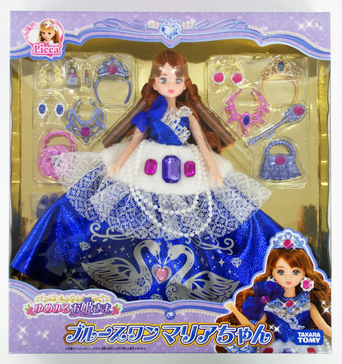Takara Tomy Licca Doll Dreaming Princess Blue Swan Maria (888161) (4904810888161)
