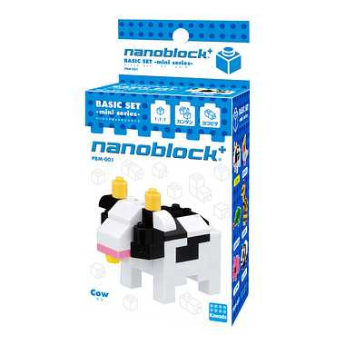 Kawada PBM-001 nanoblock plus Cow | PlazaJapan