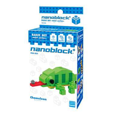 Kawada PBM-003 nanoblock plus Chameleon (4972825205396)