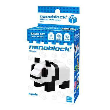 Kawada PBM-006 nanoblock plus Panda (4972825205426)