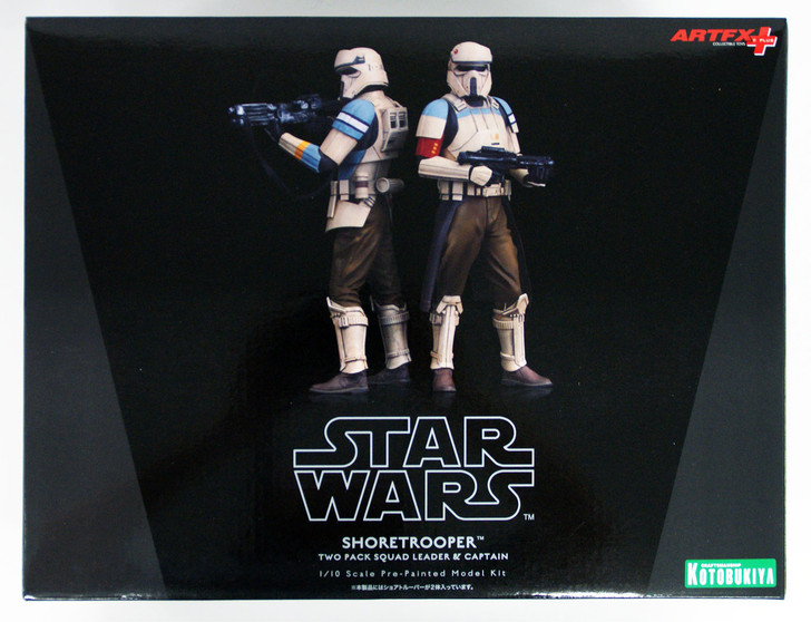 Kotobukiya SW118 Star Wars ARTFX+ Shoretrooper Set of 2 (Squad Leader & Captain) (4934054903221)