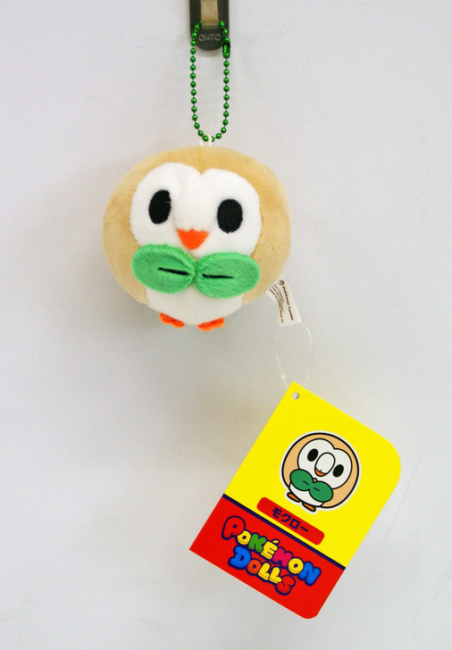 Pokemon Center Original Mocchiri Mascot Pokemon Dolls Rowlet (Mokuroh) 513- 215280 (4521329215280)