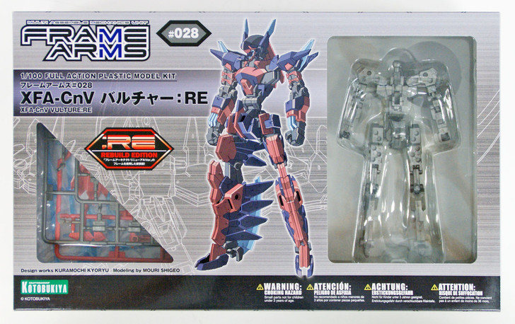 Kotobukiya Frame Arms FA081 XFA-CnV Vulture:RE 1/100 Scale Kit (4934054108916)