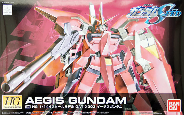 Bandai R05 AEGIS GUNDAM GAT-X303 1/144 Scale | PlazaJapan