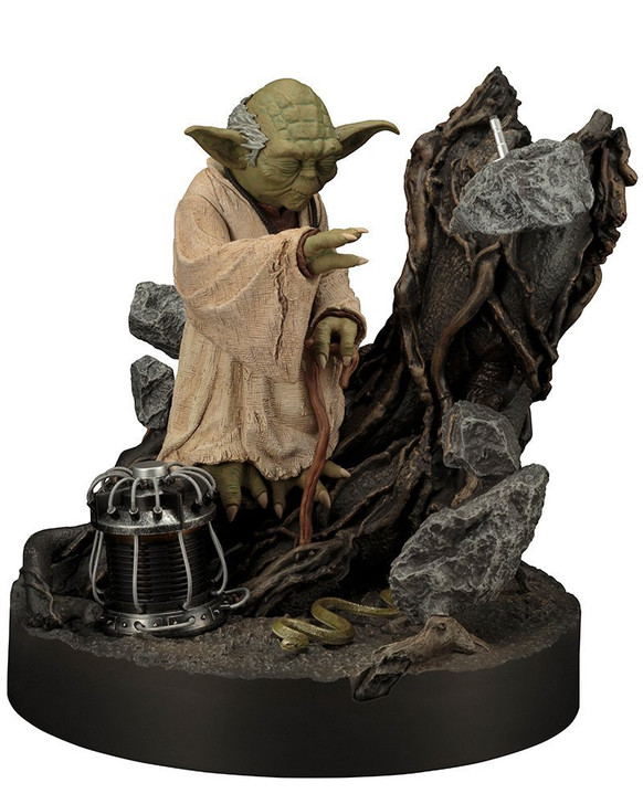 Kotobukiya SW132 Star Wars ARTFX Yoda The Empire Strikes Back Repainted 1/7 Scale Figure (4934054903450)