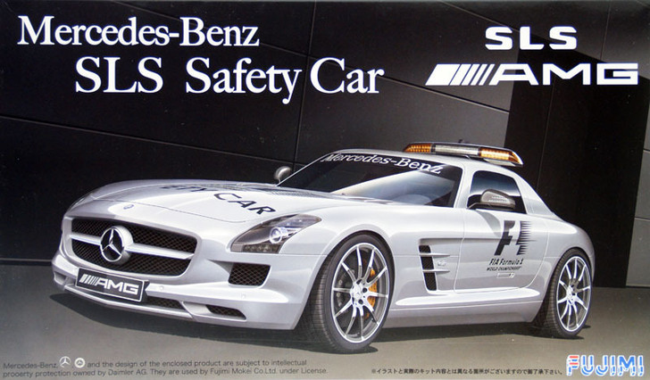 Fujimi RS-88 Mercedes Benz AMG SLS Safety Car 1/24 Scale Kit 123981 (4968728123981)