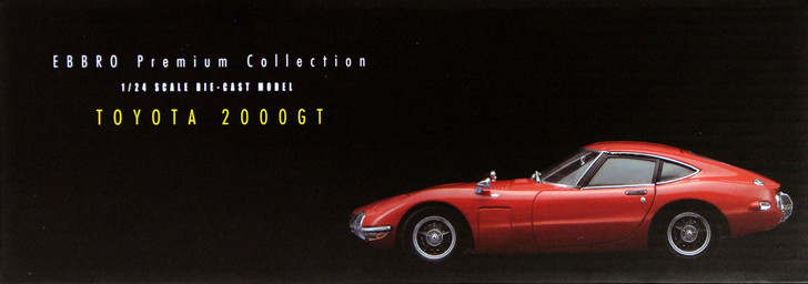 Ebbro 24031 TOYOTA 2000GT (Red) 1/24 Scale