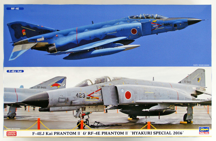 Hasegawa 02244 F-4EJ Kai Phantom II & RF-4E Phantom II Hyakuri Special '16 1/72