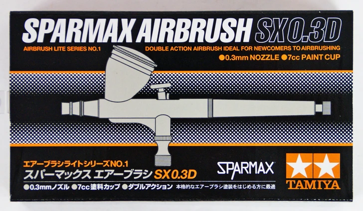 Tamiya 74801 Sparmax Airbrush SX 0.3D (0.3mm nozzle)