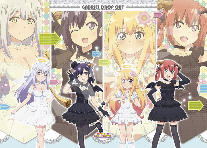 Ensky Jigsaw Puzzle 500-310 Japanese Anime Gabriel Drop Out (500 Pieces) (4970381196226)