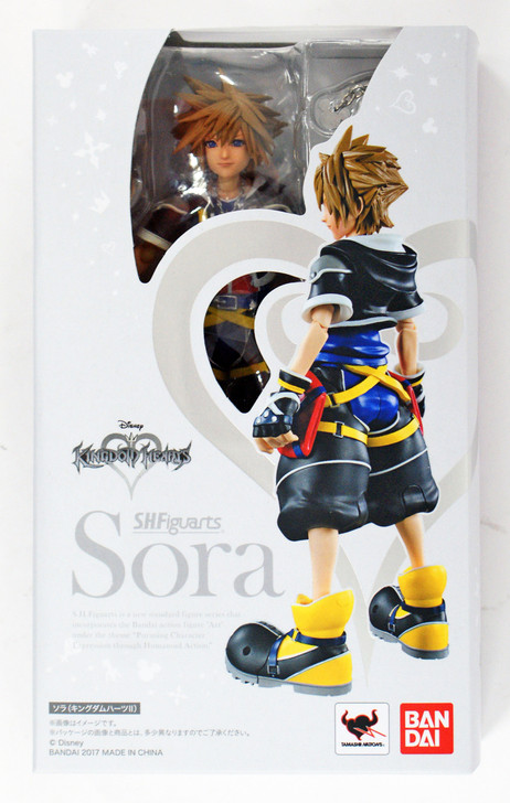 Bandai 161110 S.H. Figuarts Kingdom Hearts II Sora Action Figure