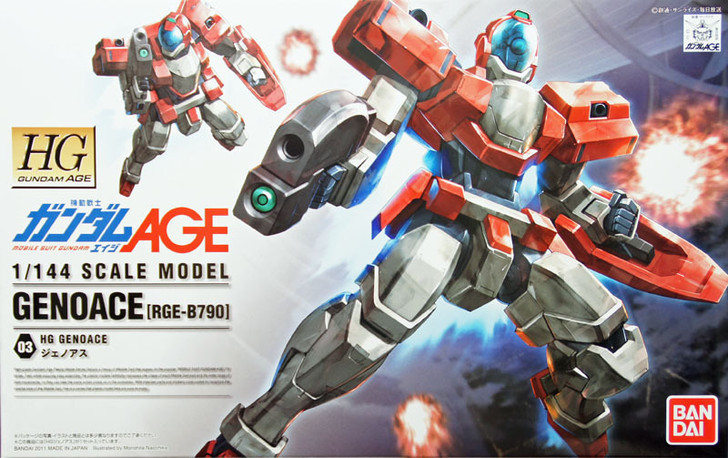 Bandai Gundam HG AGE-03 GENOACE (RGE-B790) 1/144 Scale Kit (4543112715371)