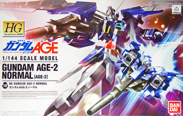 Bandai Gundam HG AGE-10 Gundam AGE-2 Normal 1/144 Scale Kit (4573102582713)