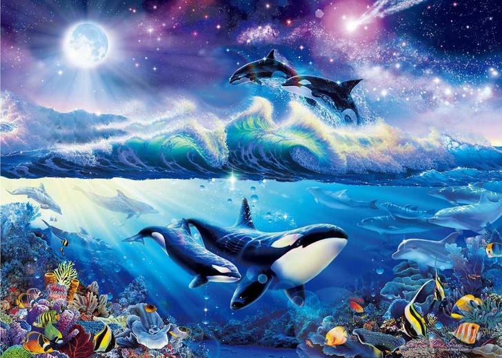 Epoch Jigsaw Puzzle 54-706 Lassen Beat of the Sea (2000 S-Pieces)