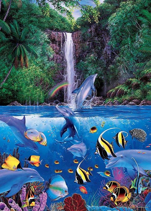Epoch Jigsaw Puzzle 29-703 Lassen Eternal Rainbow Sea IV (1000 S-Pieces) (4977389297030)