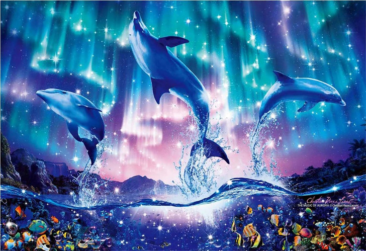 Epoch Jigsaw Puzzle 28-311 Lassen Music of Aurora (300 Pieces)