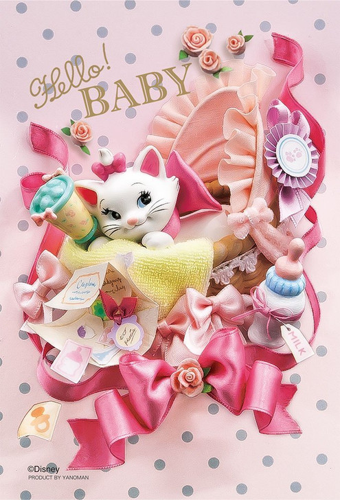 Yanoman Prism Art Jigsaw Petit Puzzle 97-157 The Aristocats Marie (70 Pieces) (4979817971574)