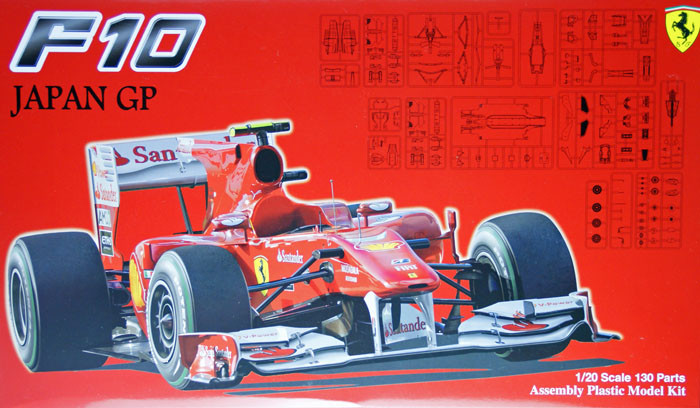 Fujimi GP32 090870 F1 Ferrari F10 Japan GP 1/20 Scale Kit - Plaza