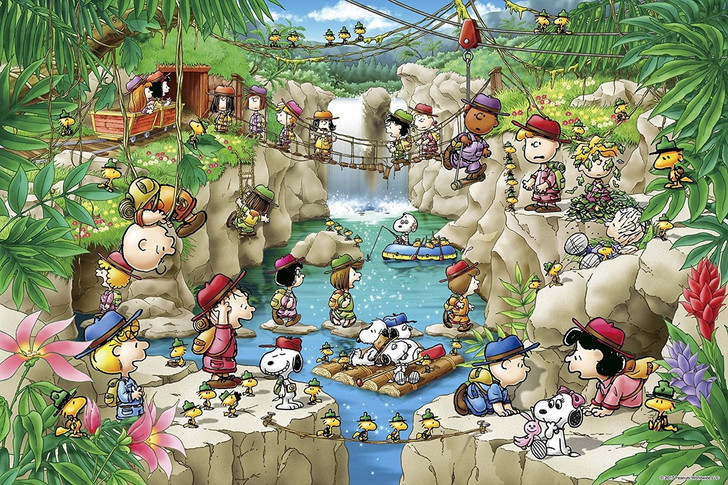 Epoch Jigsaw Puzzle 11-570s Peanuts Snoopy Summer Camp (1000 Pieces)