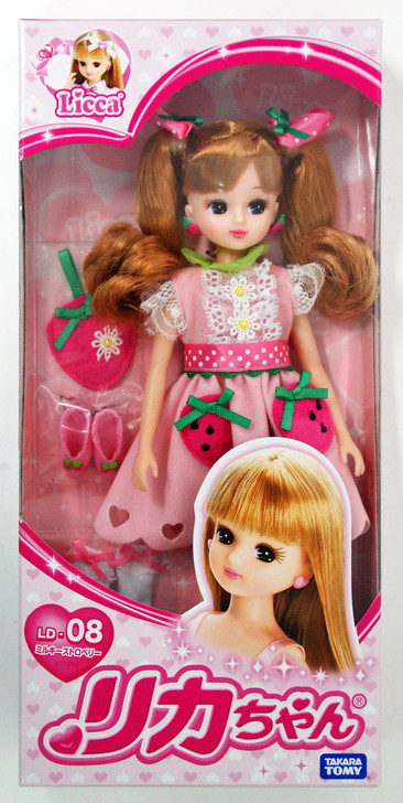 Takara Tomy Licca Doll LD-08 Milky Strawberry (971658)