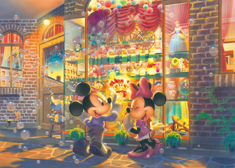 Tenyo Japan Jigsaw Puzzle D-108-703 Disney Mickey Mouse (108 Pieces) (4905823847039)