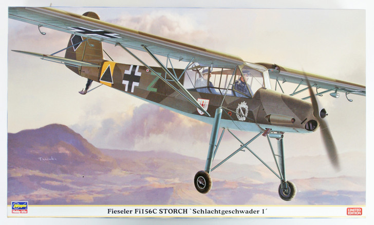 Hasegawa 08250 Fieseler Fil56C Storch 'Schlachtgeschwader 1' 1/32 scale kit (4967834082502)