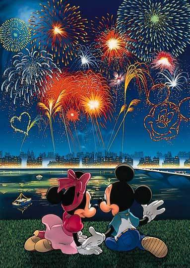 Tenyo Japan Jigsaw Puzzle D-108-836 Disney Mickey Mouse (108 Pieces) (4905823848364)