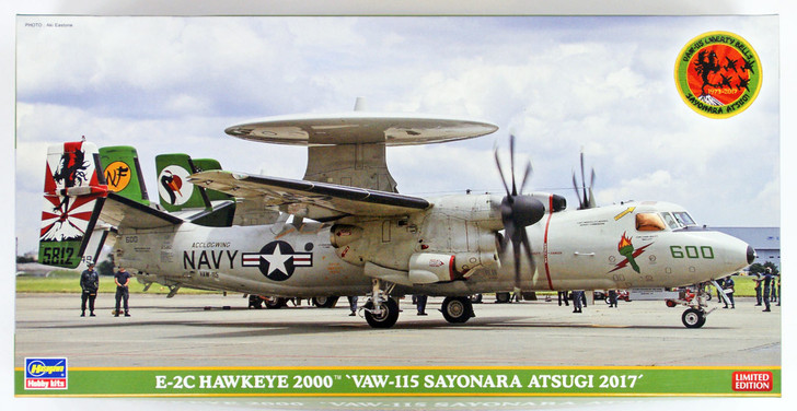 Hasegawa SP363 E-2C Hawkeye 2000 'VAW-115 Sayonara Atsugi 2017' 1/72 scale kit (4967834521636)