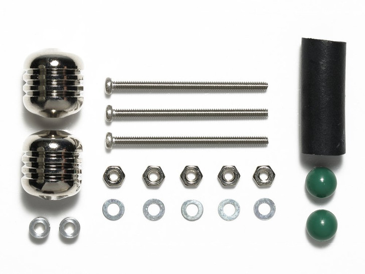 Tamiya 95342 Mini 4WD Mass Damper Set Heavy/Silver