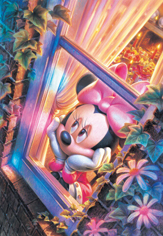 Tenyo Japan Jigsaw Puzzle D-108-996 Disney Minnie Mouse (108 Pieces) (4905823849965)