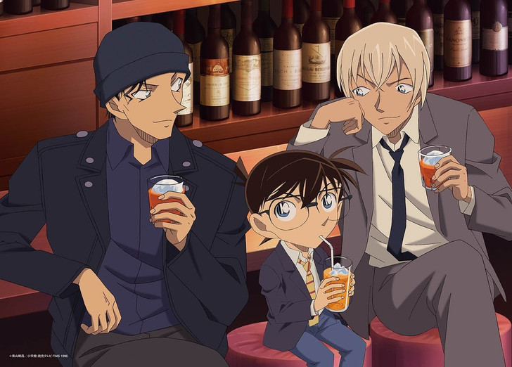Epoch Jigsaw Puzzle 06-081s Case Closed Detective Conan Triple face (500 Pieces) (4977389060818)