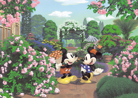Tenyo Japan Jigsaw Puzzle D-300-170 Disney Mickey Mouse (300 Pieces) (4905823931707)