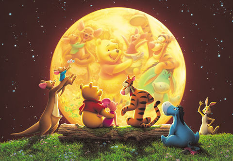 Tenyo Japan Jigsaw Puzzle D-300-180 Disney Winnie-the-Pooh (300 Pieces) (4905823931806)