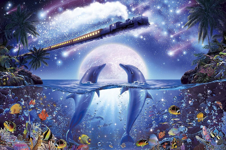 Epoch Jigsaw Puzzle 13-022 Lassen Journey to Galaxy (1000 Pieces) (4977389130221)