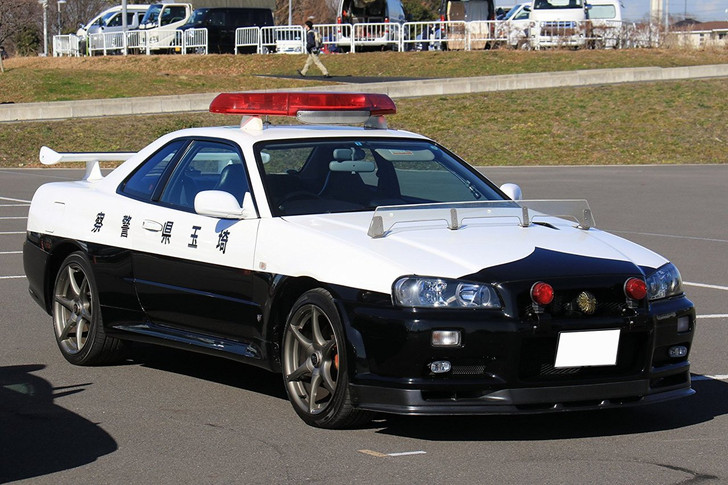 Fujimi ID-87 Nissan Skyline (R34) GT-R Police Car 1/24 scale kit