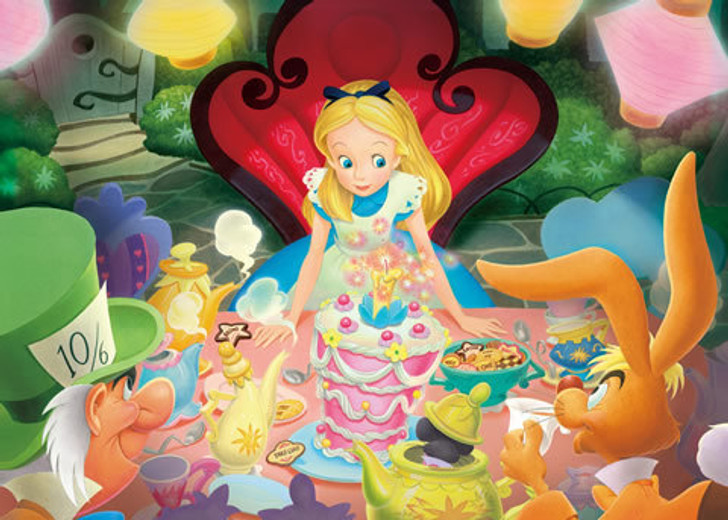 Tenyo Japan Jigsaw Puzzle D-500-394 Disney Alice in Wonderland (500 Pieces)