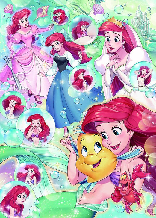Tenyo Japan Jigsaw Puzzle D-500-478 Disney The Little Mermaid Ariel (500 Pieces) (4905823934784)