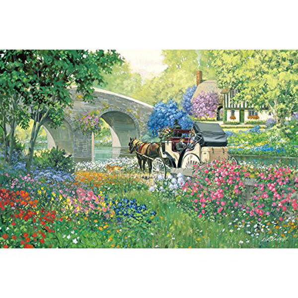 APPLEONE Jigsaw Puzzle 1000-817 D.R.Laird Graceful Coach (1000 Pieces) (4959295018176)