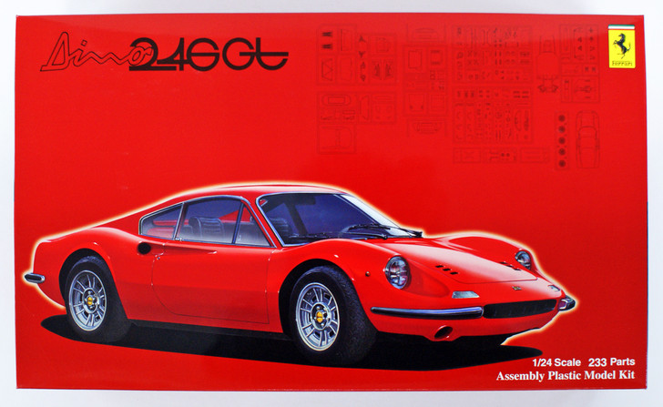 Fujimi RS-116 Ferrari Dino 246GT Early Type/ Late Type 1/24 scale kit