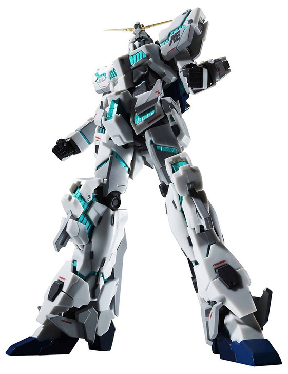 Bandai 239178 Robot Tamashii Gundam UC Unicorn Gundam (Awakened Mode) -Real Marking Ver.- Figure