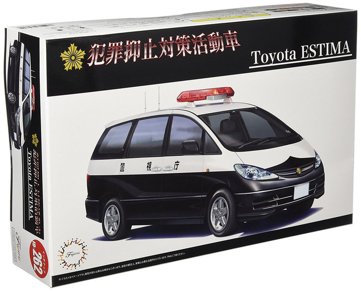 Fujimi ID-262 Toyota Estima Patrol Car 1/24 scale kit