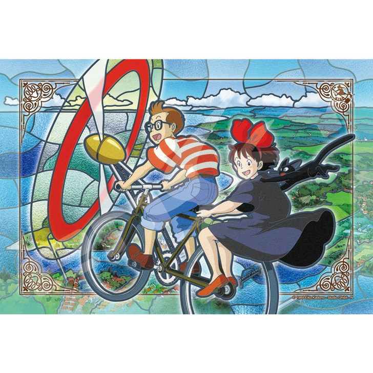 Ensky Frost Art Crystal Jigsaw Puzzle 300-AC037 Kiki's Delivery Service (300 Pieces) (4970381197209)