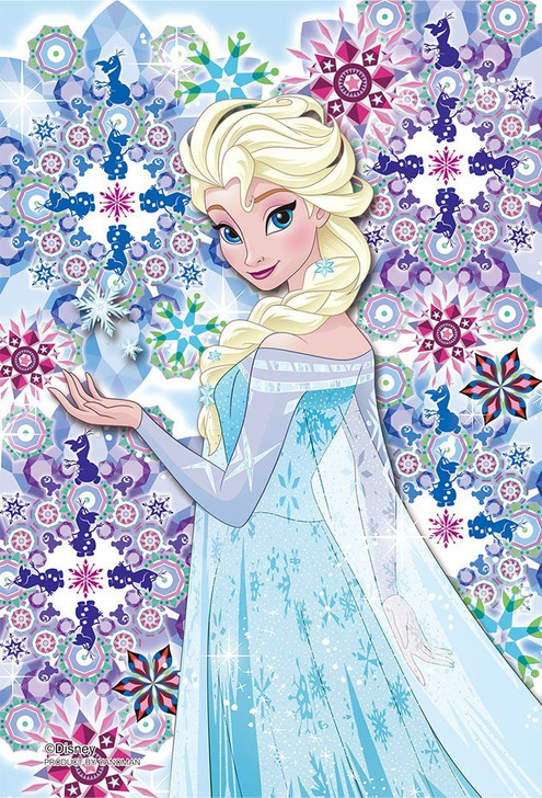 Yanoman Prism Art Jigsaw Petit Puzzle 97-169 Disney Frozen Elsa (70 Pieces) (4979817971697)
