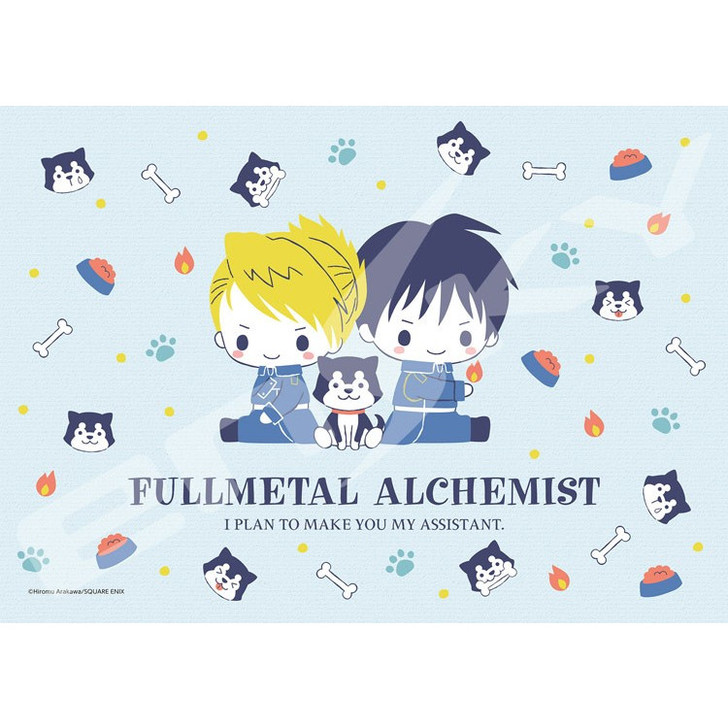 Ensky Jigsaw Puzzle 108-710 Sanrio x Fullmetal Alchemist Mustang & Hawkeye & Black Hayate (108 Pieces) (4970381197001)