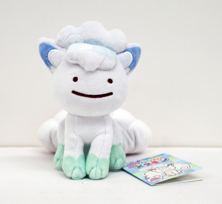 Pokemon Center Original Plush Doll Ditto Alola Vulpix 1223- (4521329231761)