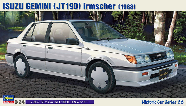 Hasegawa 1/24 Isuzu Gemini (JT190) Irmscher (1988) Plastic Model