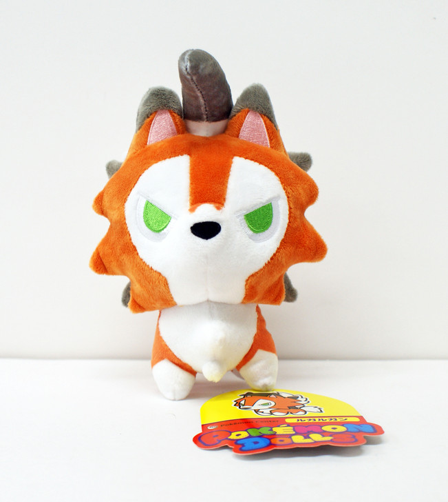 Pokemon Center Original Plush Doll Pokemon Dolls Lycanroc Dusk Form 11-232553 (4521329232553)
