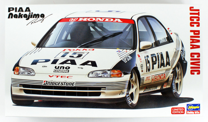タミヤ　PIAA ACCORD & ハセガワPIAA CIVIC JTCC Hasegawa 20334 JTCC PIAA Civic 1/24 scale kit | PlazaJapan