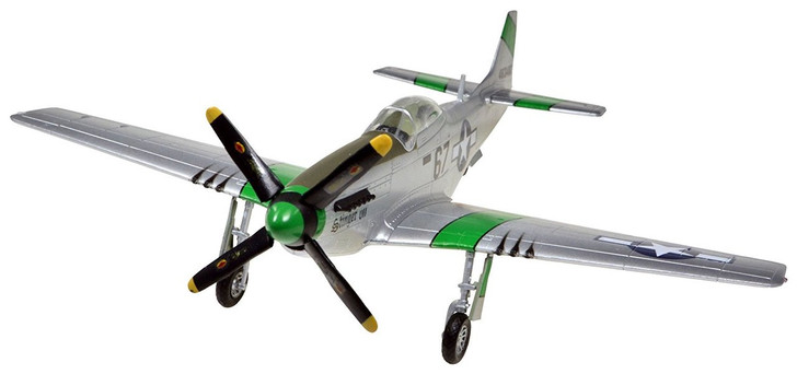 Doyusha 403051 P-51D Mustang 1/72 Scale Fully Pre-painted Plastic Kit (4975406403051)